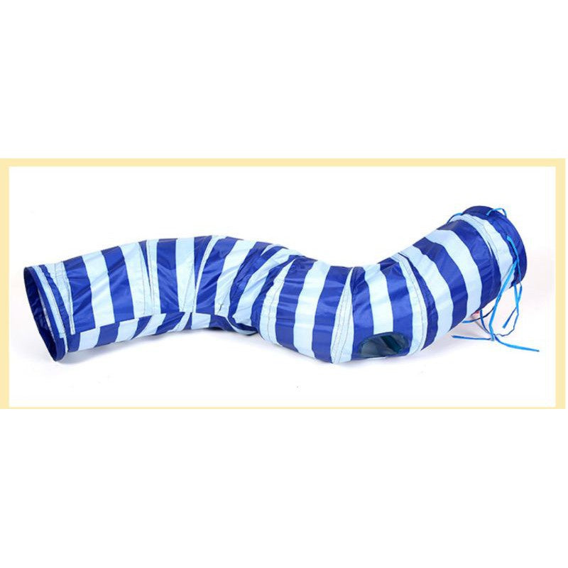 [SG stock] Cat Tunnel passageway foldable tubes kitten dog puppy rabbit pet toy Play