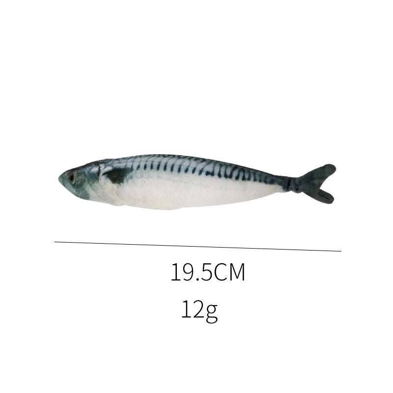 Cat toy simulation fish 20cm pet chaser