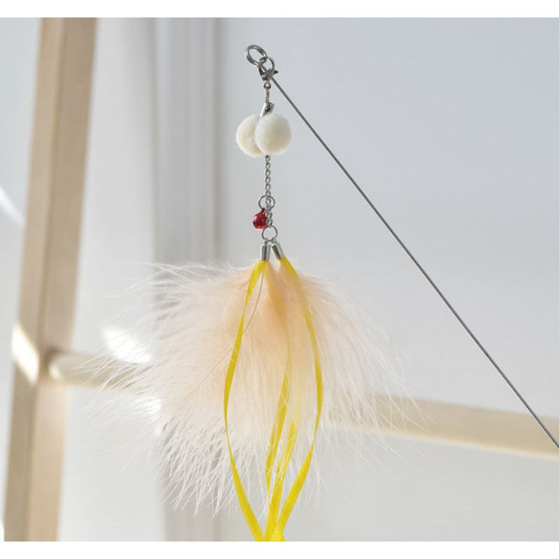 Cat teaser pet toy retractable stick Golden Fish collection