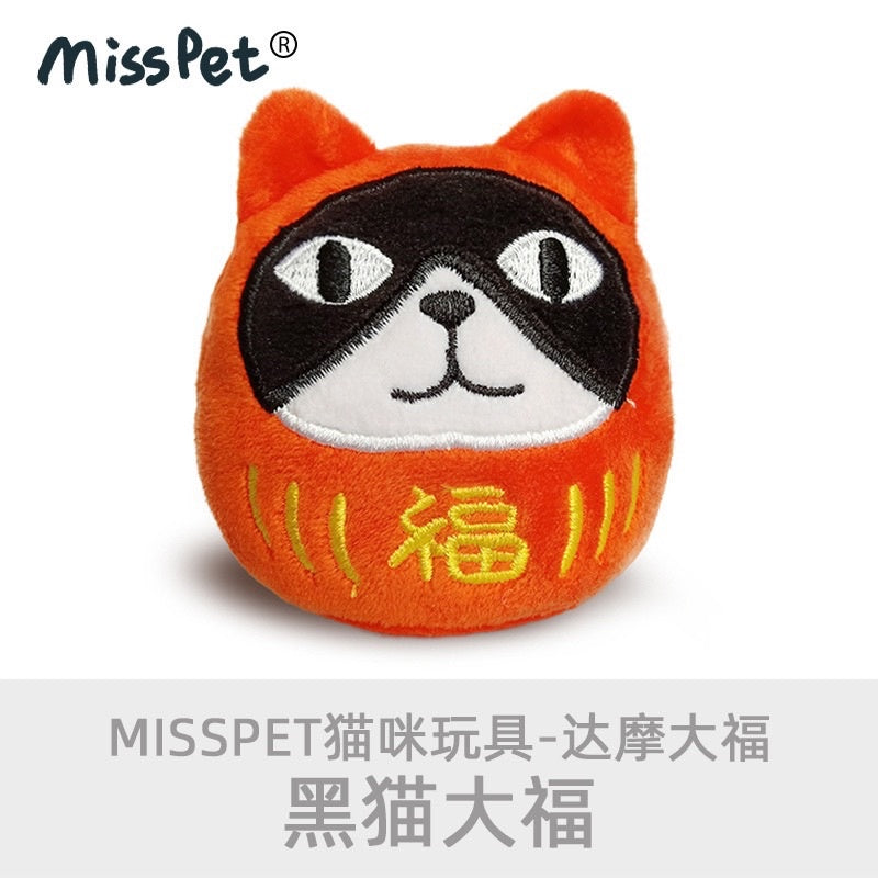 MissPet daruma catnip cat toy chaser ball pet toy