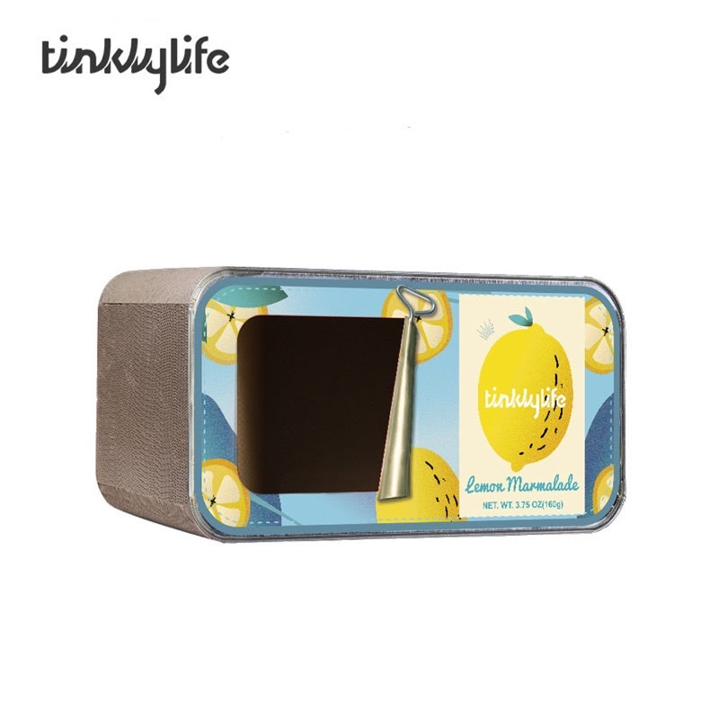 [SG Stock] Tinklylife cat scratch board box house fruit canned food