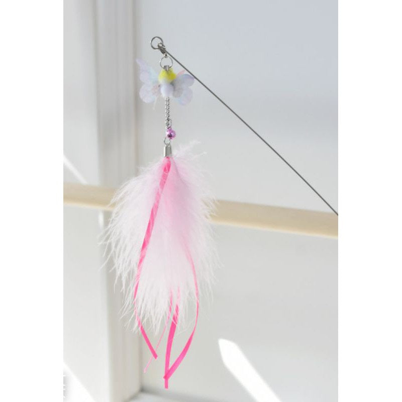 Cat teaser pet toy retractable stick Golden Fish collection