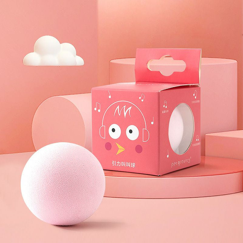 [SG Stock] EVA soft ball with nature sound cat toy pet