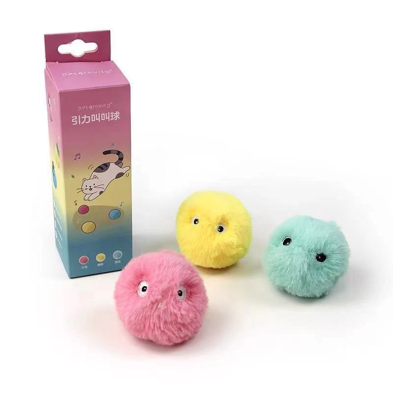 [SG Stock] EVA soft ball with nature sound cat toy pet