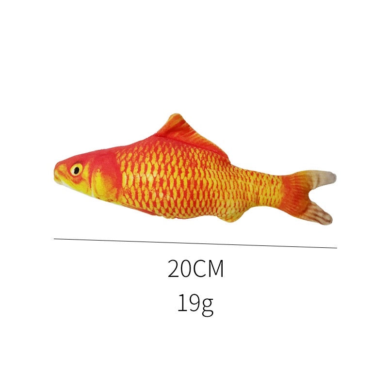 Cat toy simulation fish 20cm pet chaser