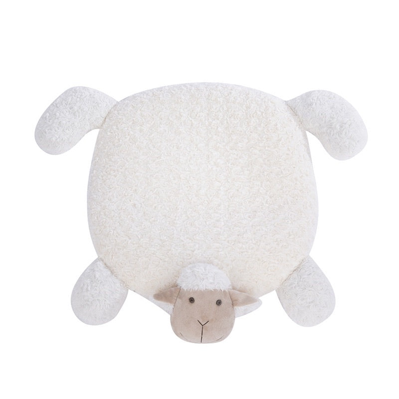 Zeze sheep 🐑 cat sleeping lamb pad bed soft pet dog mat
