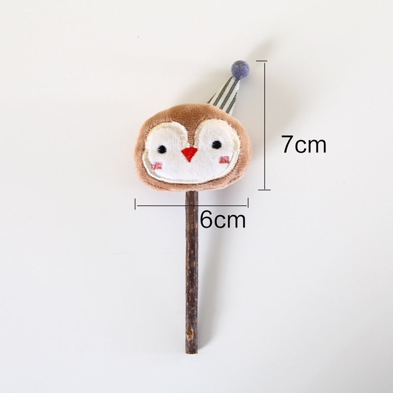 Cat toy rainbow 🌈 series Catnip lollipop 🍭 catmint chasing bitting toy pet