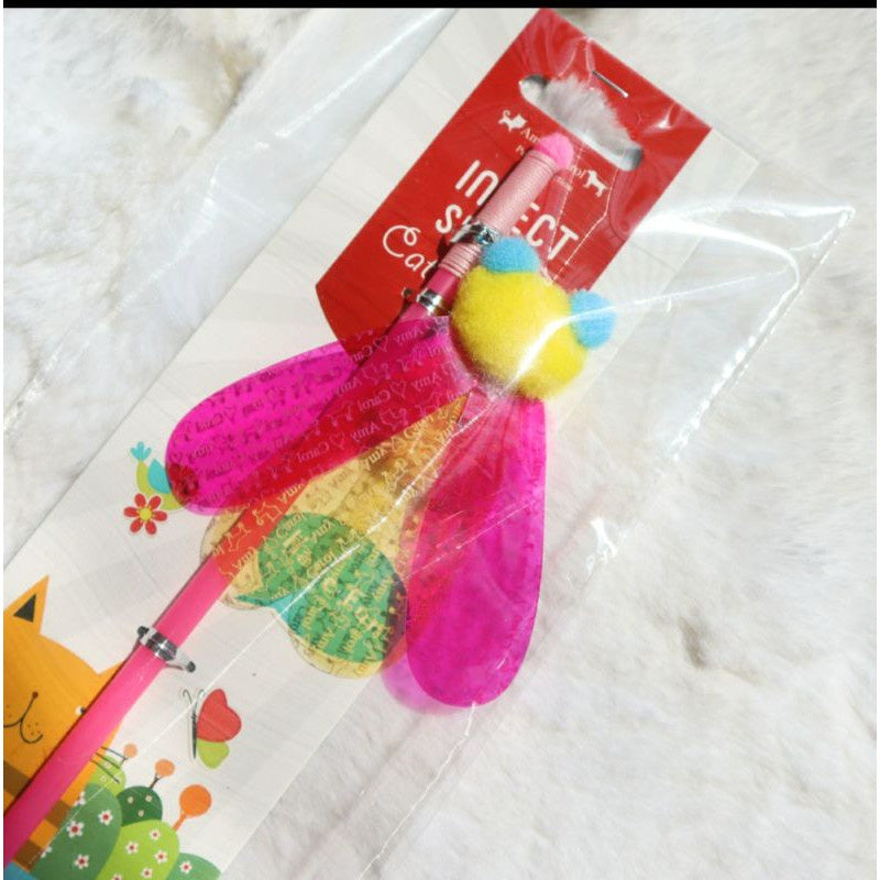 Cat Teaser Garden Series pet toy wand stick chaser