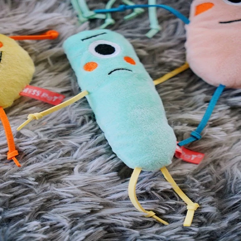 [SG Stock] Misspet small monster alien catnip chasing cat toy pet toy