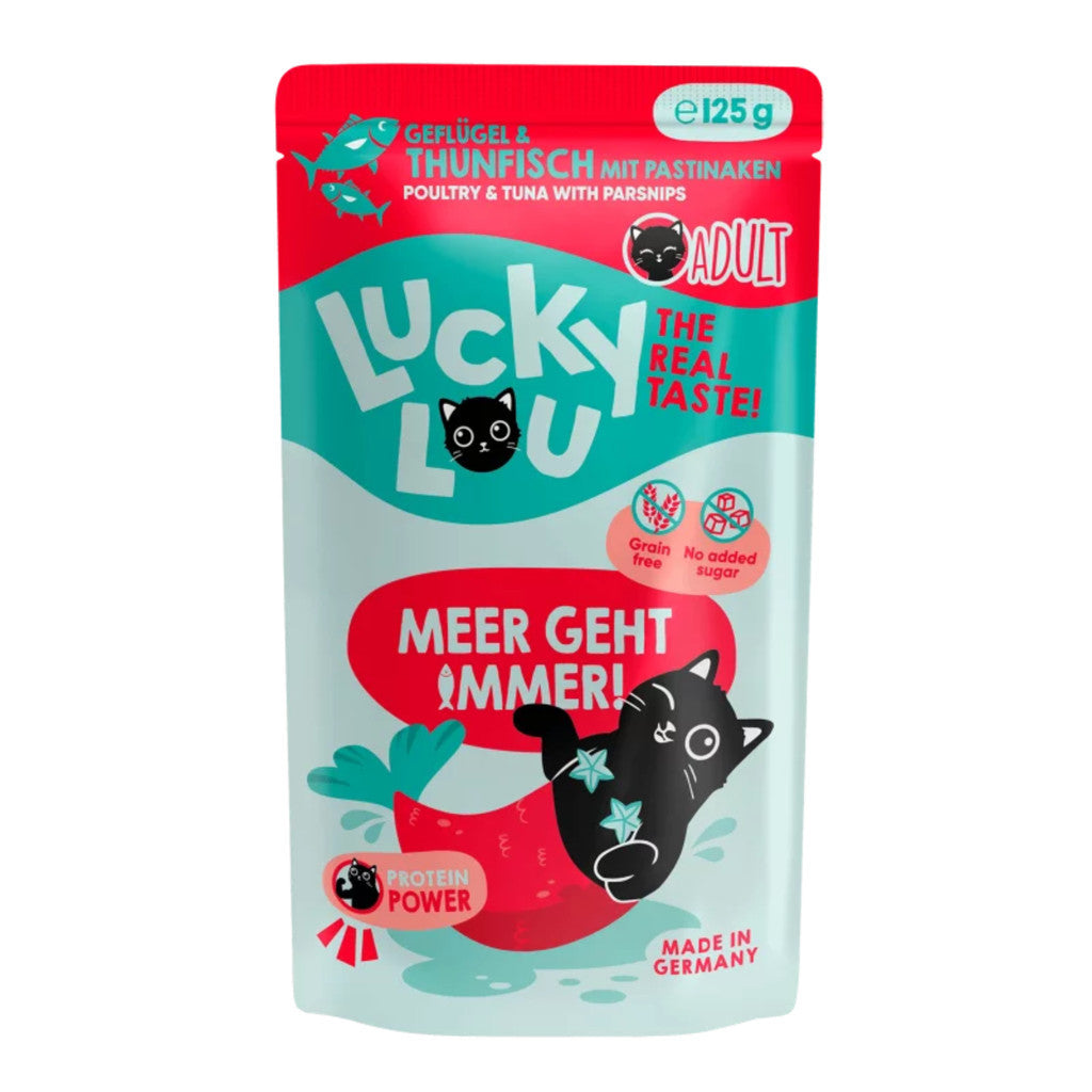 Lucky Lou® Lifestage Adult 125g Pouch Made in Germany Completely Cat Wet Food