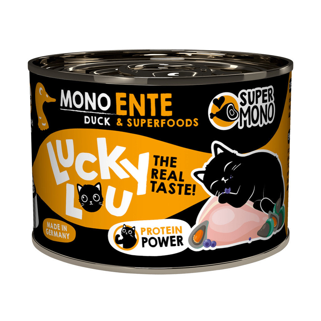 Lucky Lou® SuperMono² Made in Germany Completely Cat Wet Food 200g