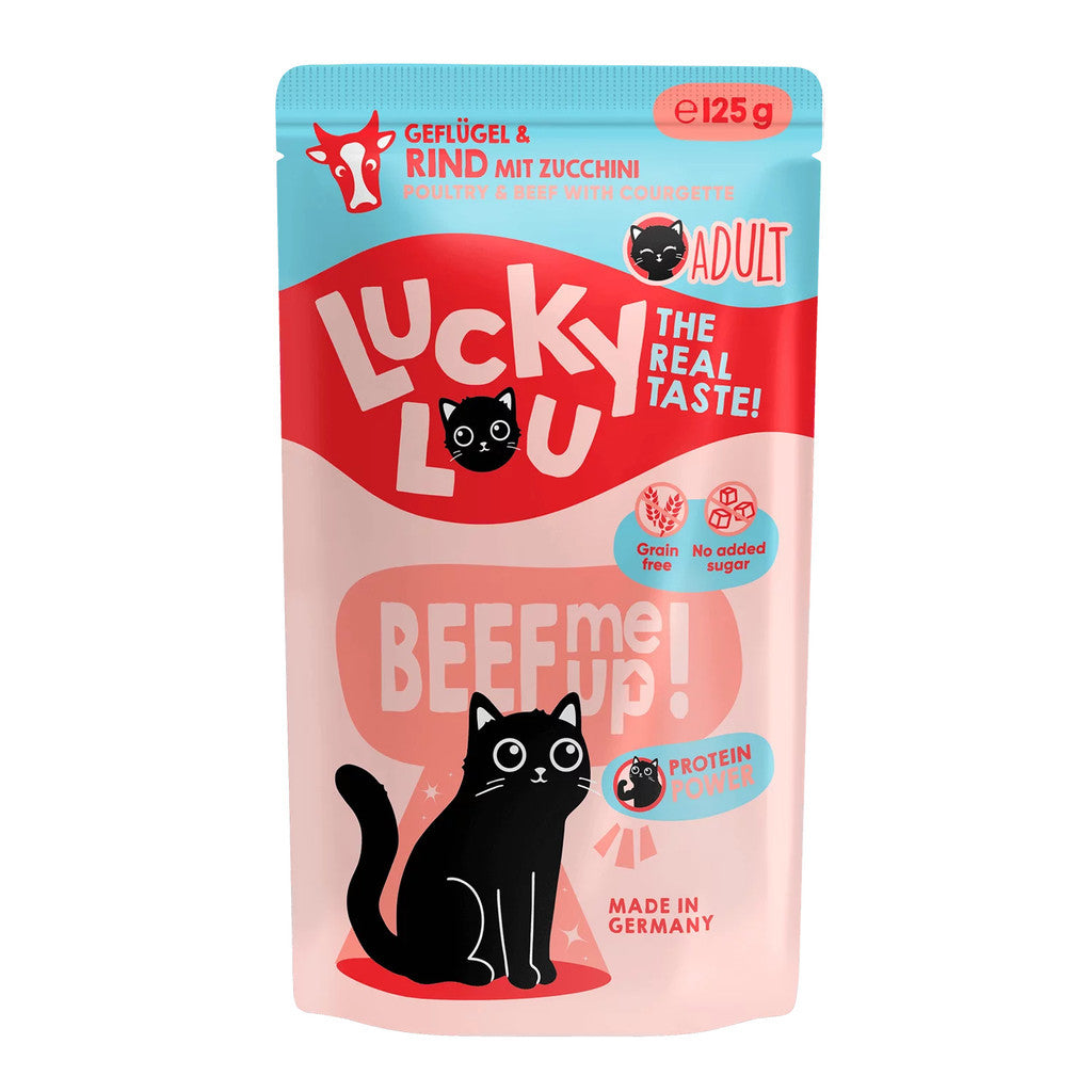 Lucky Lou® Lifestage Adult 125g Pouch Made in Germany Completely Cat Wet Food