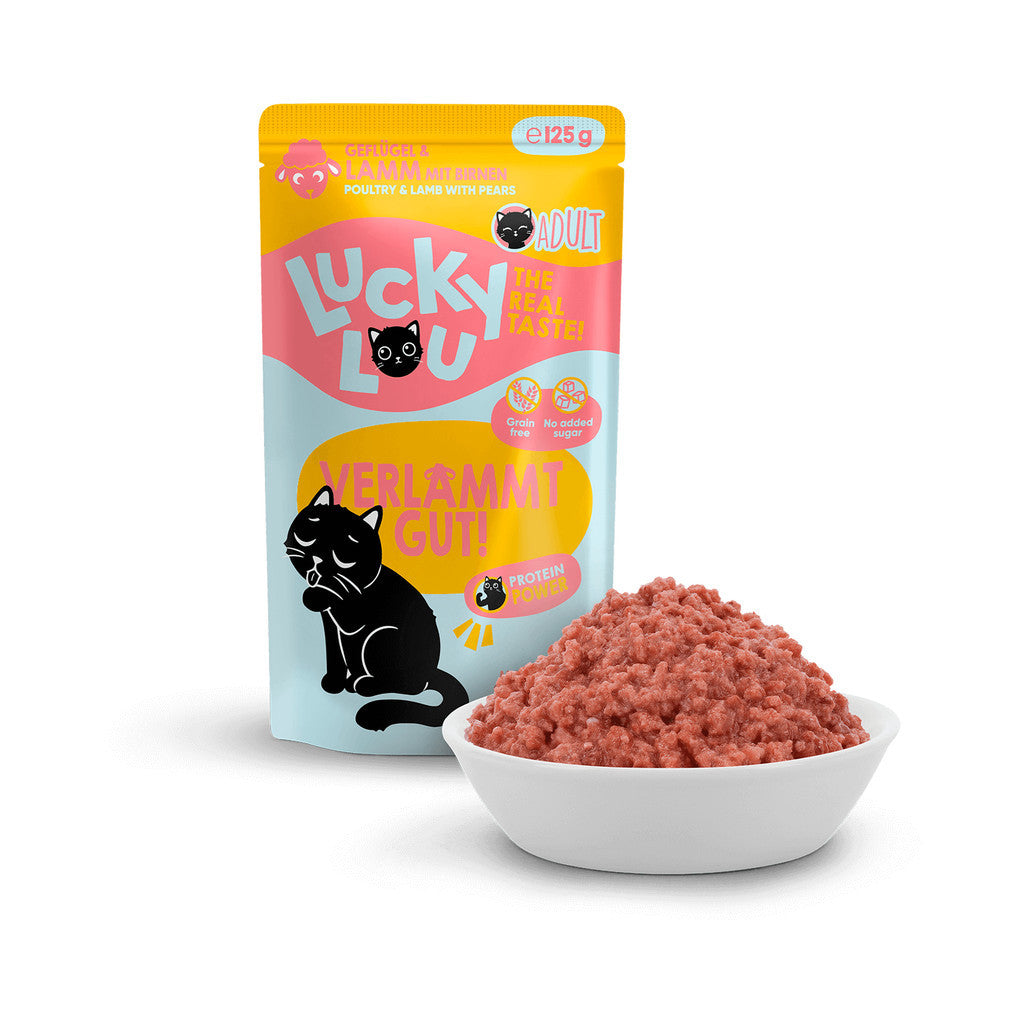 Lucky Lou® Lifestage Adult 125g Pouch Made in Germany Completely Cat Wet Food