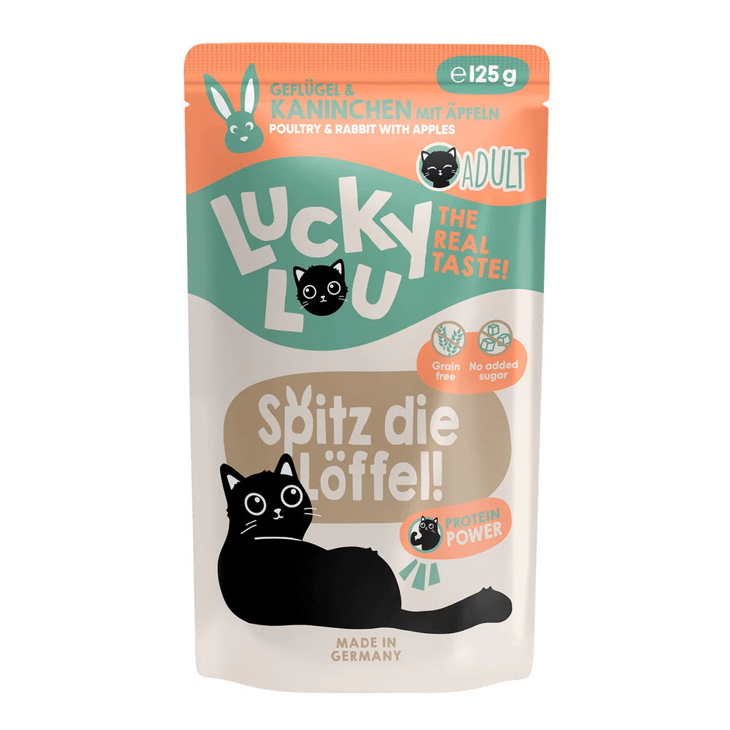 Lucky Lou® Lifestage Adult 125g Pouch Made in Germany Completely Cat Wet Food