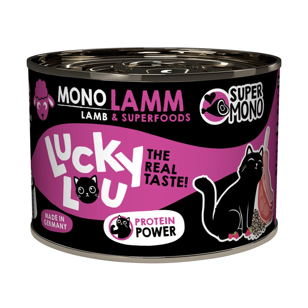 Lucky Lou® SuperMono² Made in Germany Completely Cat Wet Food 200g