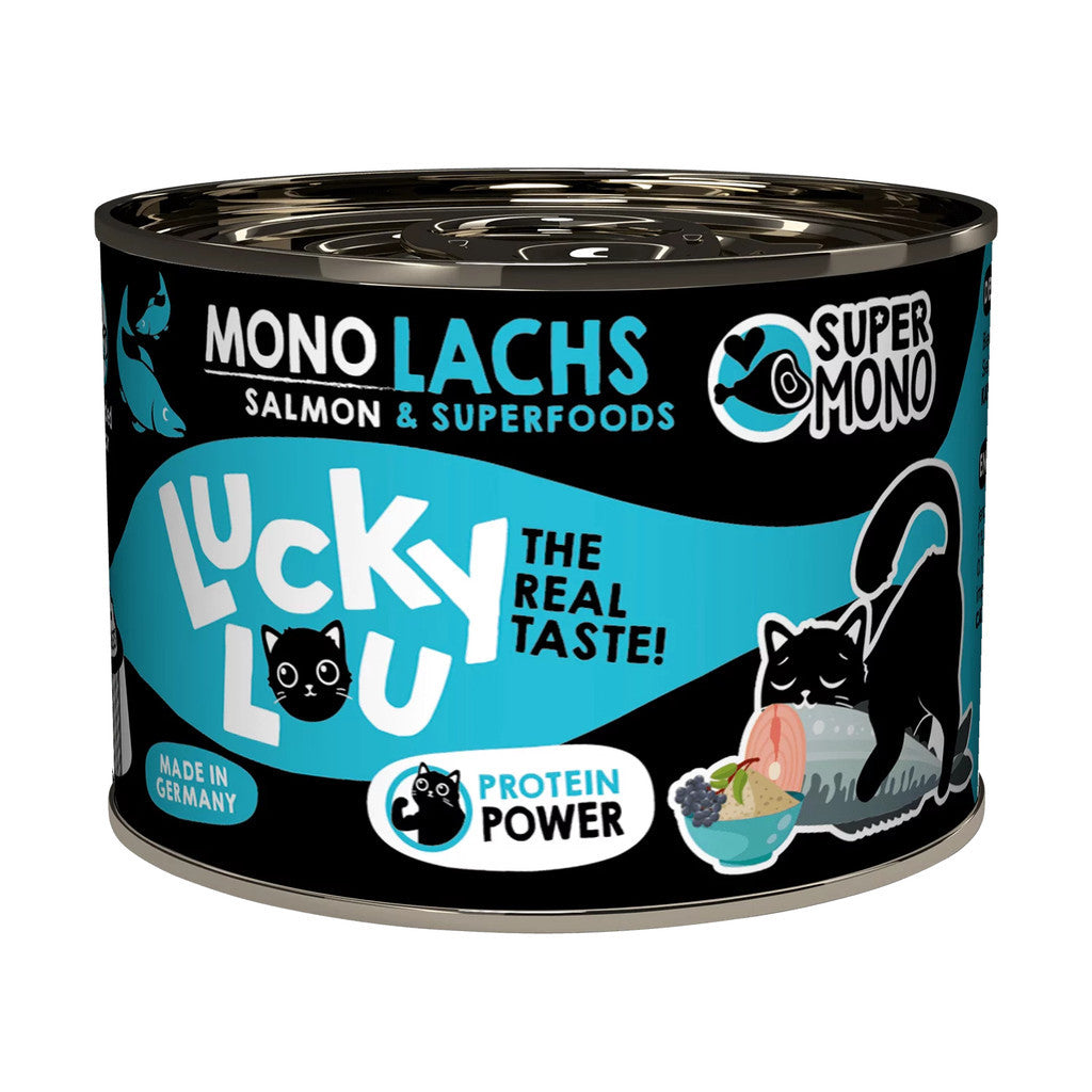 Lucky Lou® SuperMono² Made in Germany Completely Cat Wet Food 200g