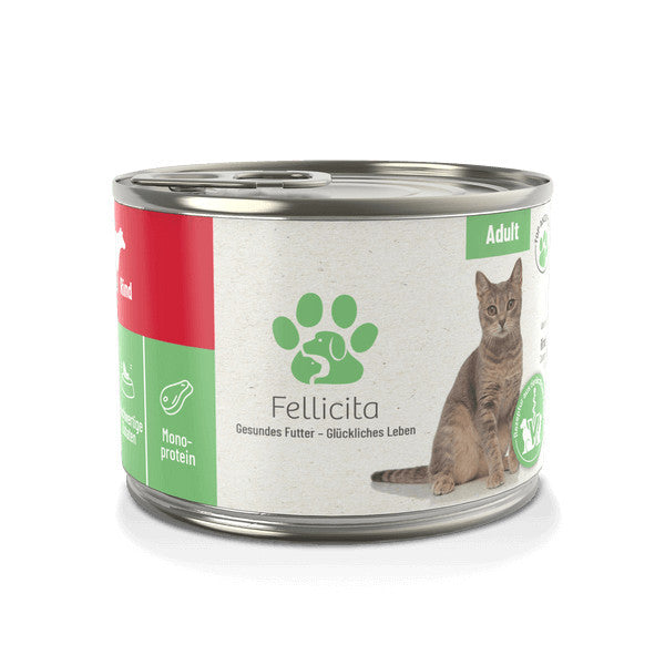 FELLICITA Cat Completed Wet Food Made in Germany 200G Grain Free