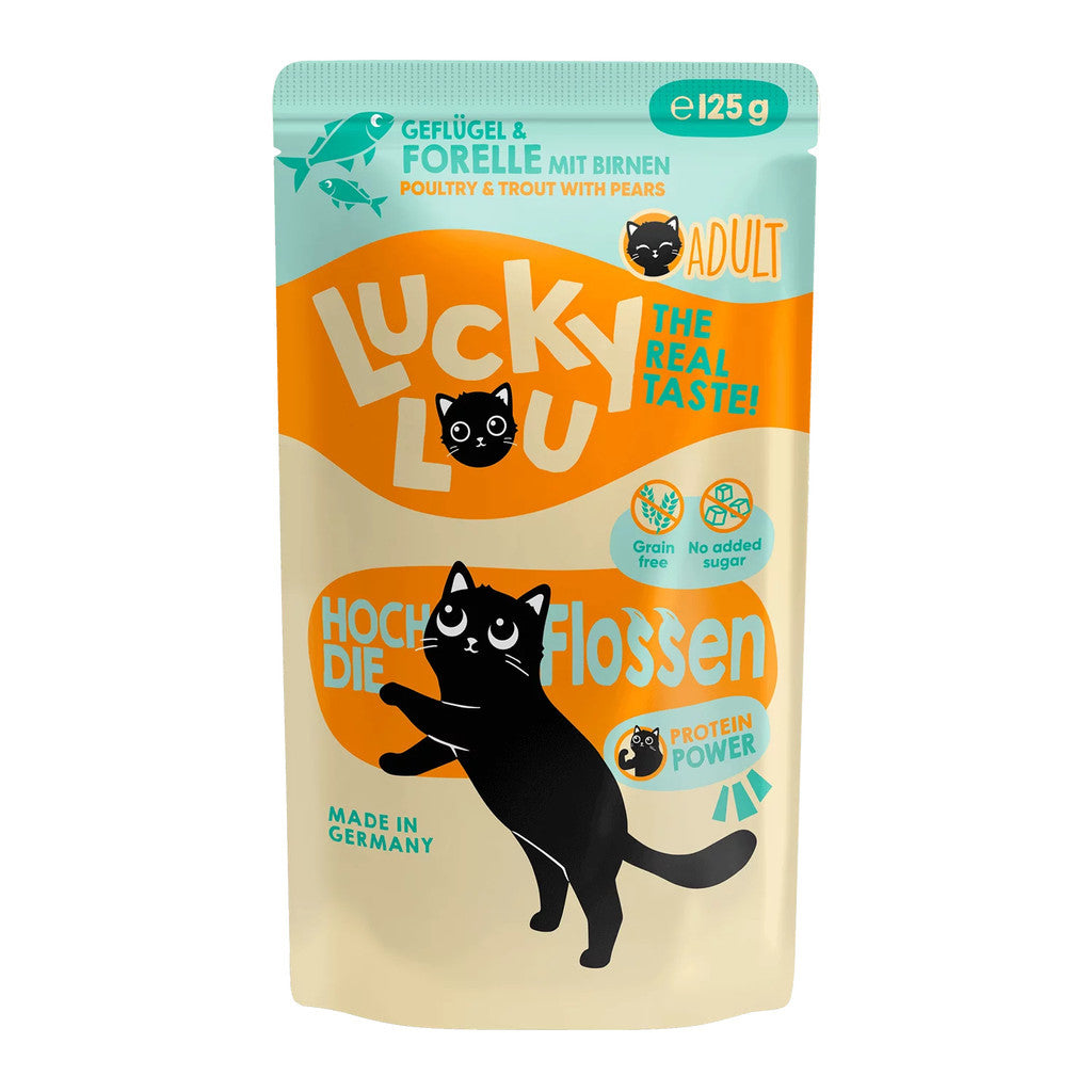 Lucky Lou® Lifestage Adult 125g Pouch Made in Germany Completely Cat Wet Food