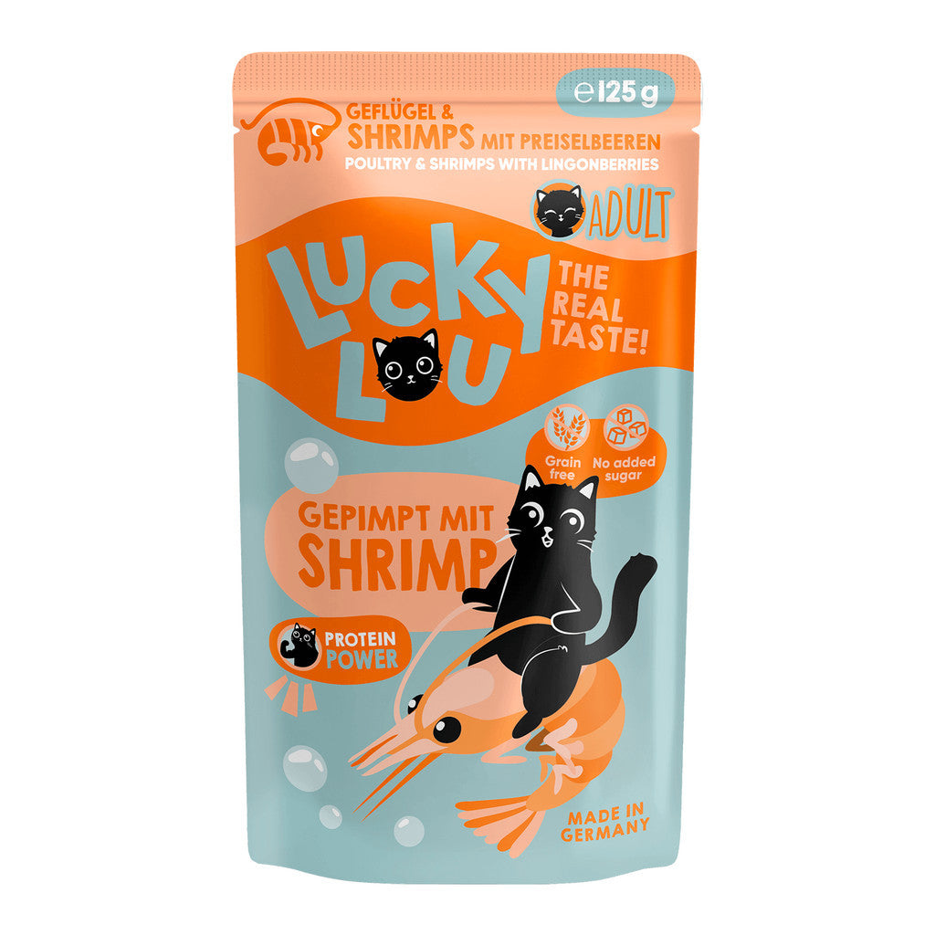 Lucky Lou® Lifestage Adult 125g Pouch Made in Germany Completely Cat Wet Food