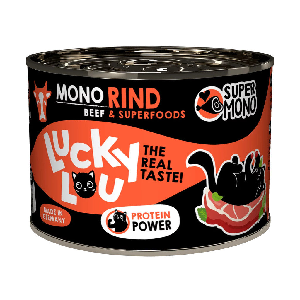 Lucky Lou® SuperMono² Made in Germany Completely Cat Wet Food 200g