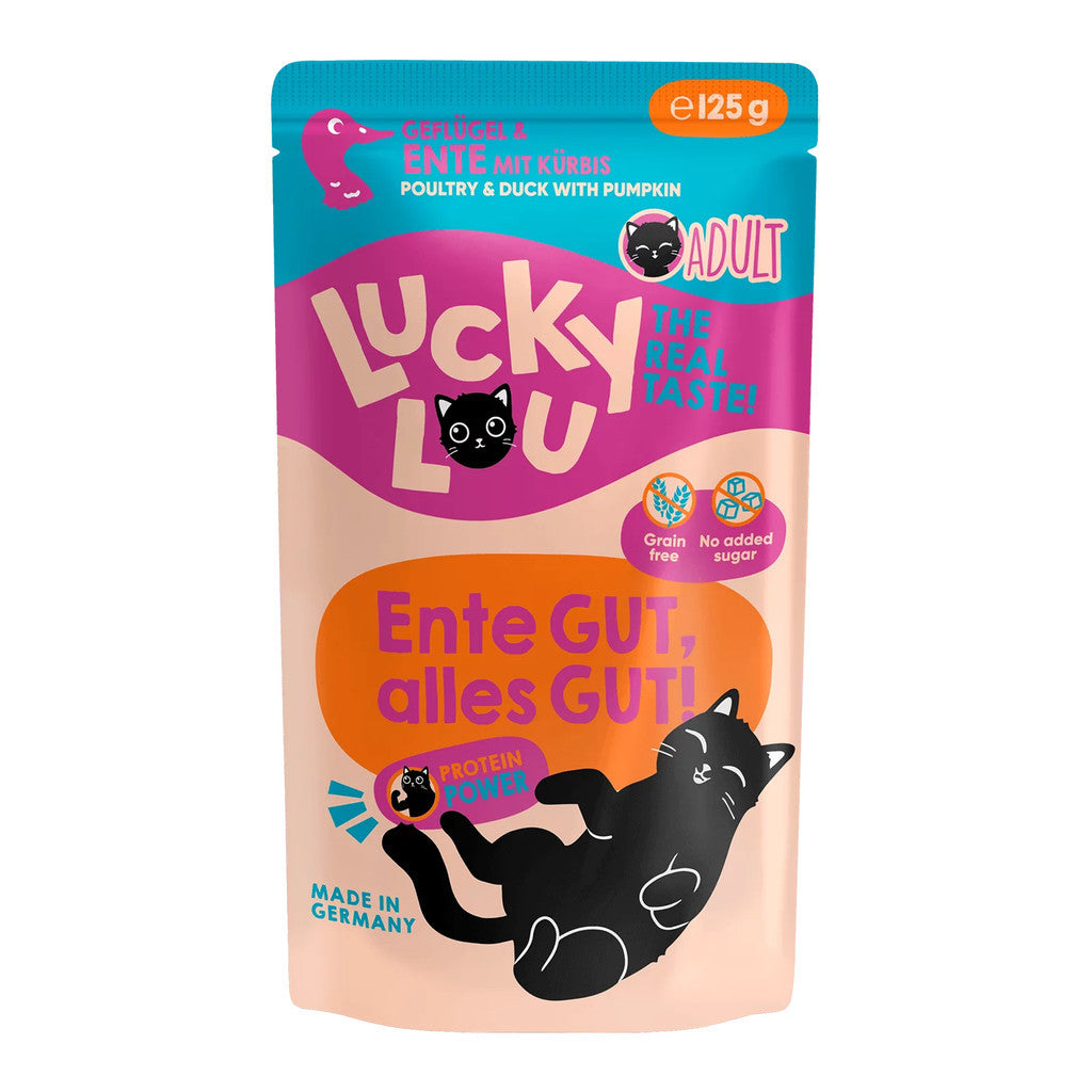 Lucky Lou® Lifestage Adult 125g Pouch Made in Germany Completely Cat Wet Food
