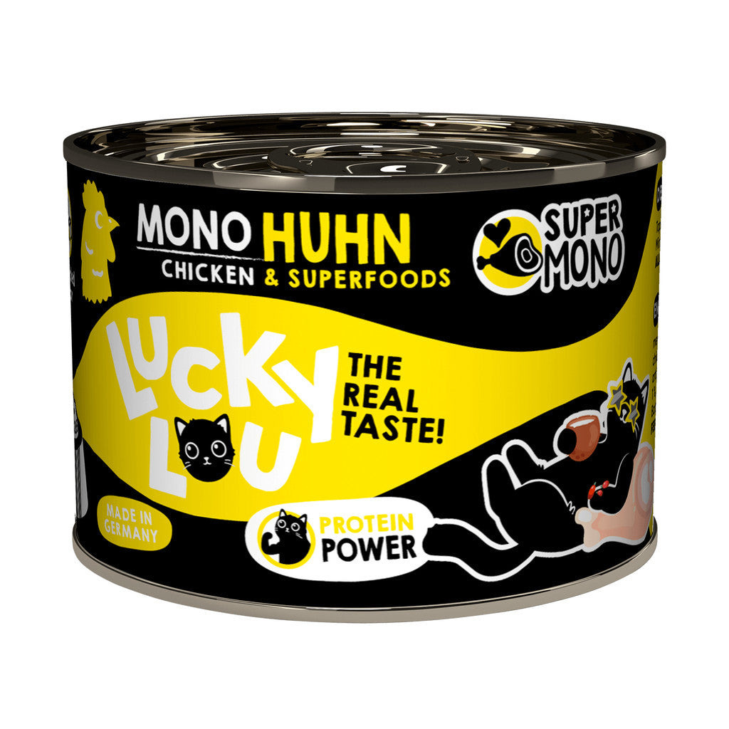 Lucky Lou® SuperMono² Made in Germany Completely Cat Wet Food 200g