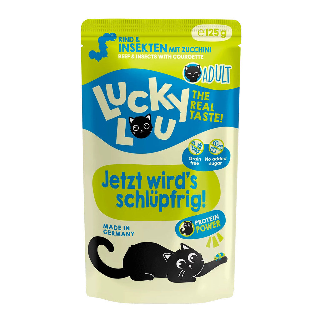 Lucky Lou® Lifestage Adult 125g Pouch Made in Germany Completely Cat Wet Food