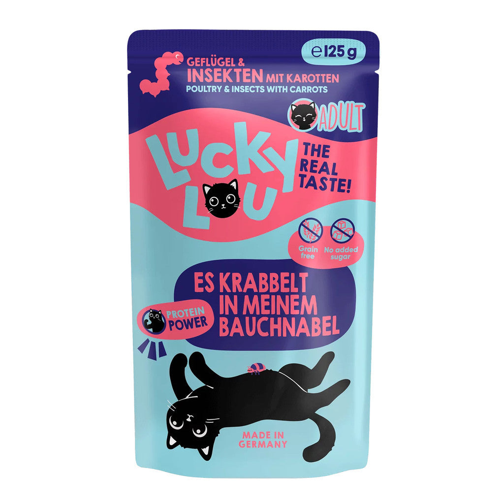 Lucky Lou® Lifestage Adult 125g Pouch Made in Germany Completely Cat Wet Food