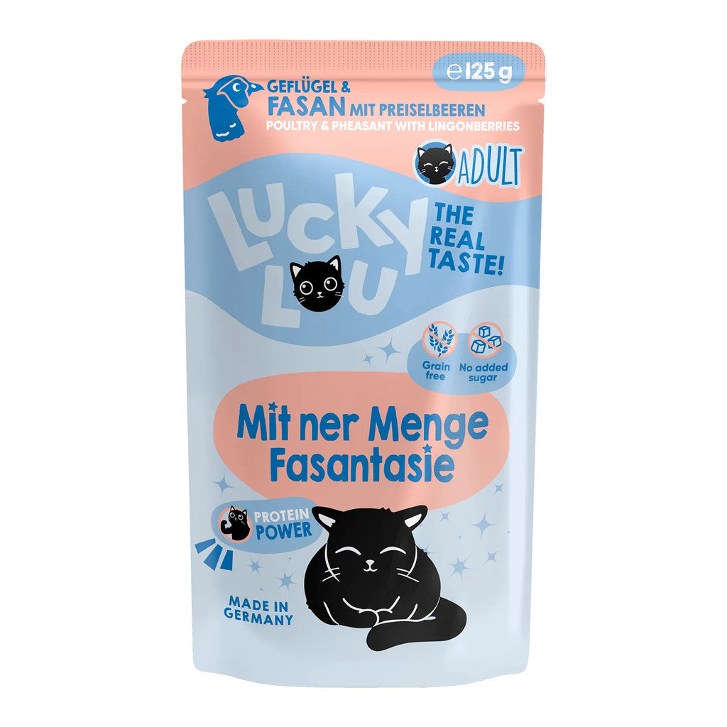Lucky Lou® Lifestage Adult 125g Pouch Made in Germany Completely Cat Wet Food
