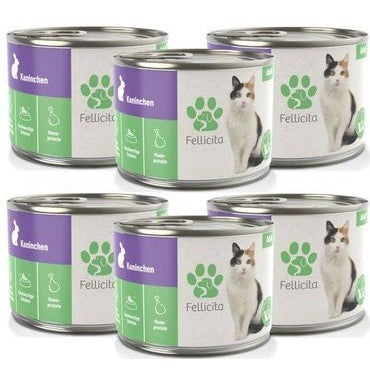 FELLICITA CAT WET FOOD TRIAL PACK 200g Made in Germany Completely Food for Cat Kitten