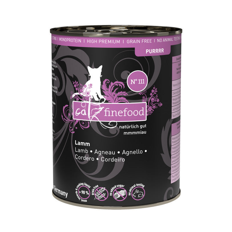 Catz Finefood PURRRR Cat Wet Food Completed Pet Food 800g
