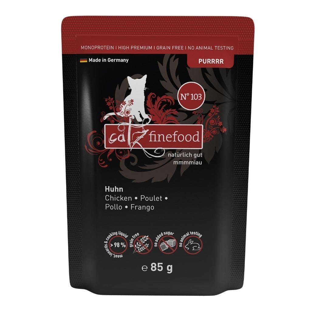 Catz Finefood PURRRR Cat Wet Food Completed Pet Food 85g