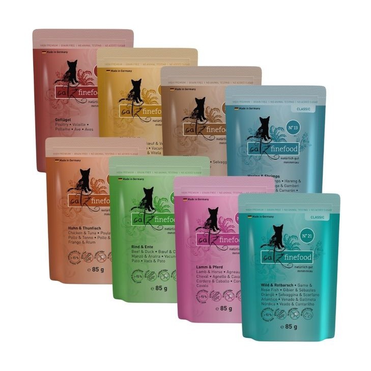 Catz Finefood Classic 85g Pouch Wet Food Cat Completed Food