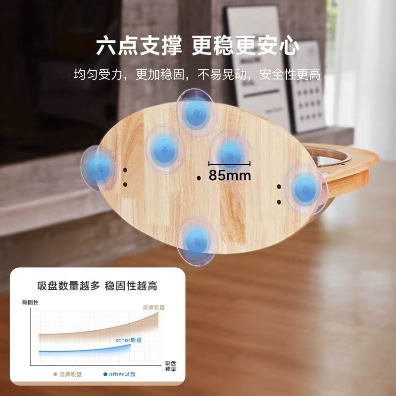Petsbelle Window Series Cat Scratcher Bed Hammock Suction Pad Pet Tree Furniture Solid Wood