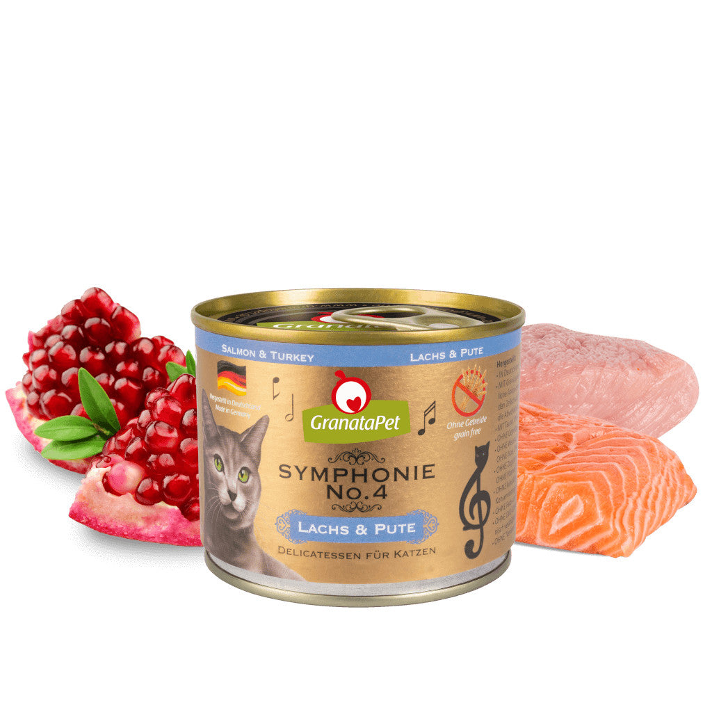 [SG] GranataPet Symphonie Cat Wet Food Completely Feed 200g Made in Germany Feline Pet Food