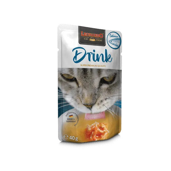 [SG] Leonardo Drinks 40g Pouch Soup for Cat Made in Germany  Chicken Drink Pet Food