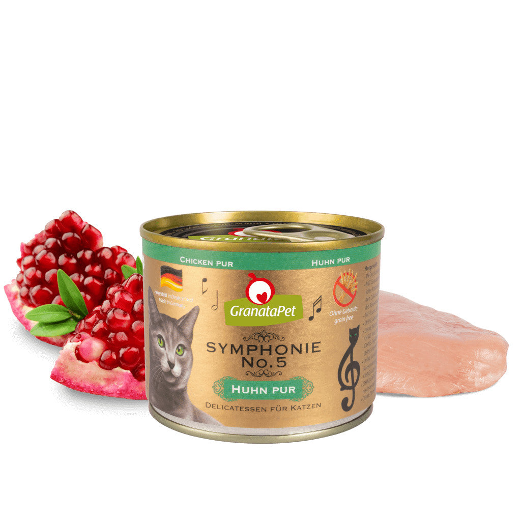 [SG] GranataPet Symphonie Cat Wet Food Completely Feed 200g Made in Germany Feline Pet Food