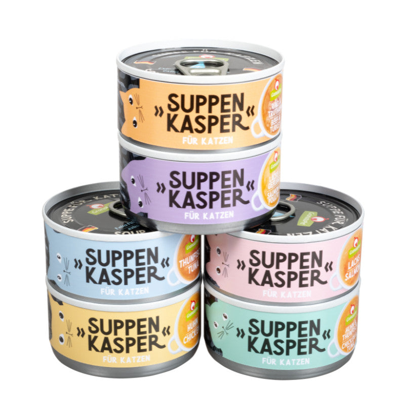 [SG] GranataPet Soups Suppenkasper Soup for Cat 70g Drink Snack Hydric Made in Germany Pet Food