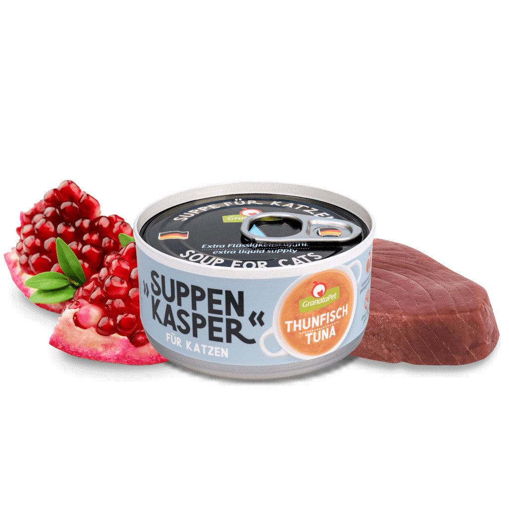 [SG] GranataPet Soups Suppenkasper Soup for Cat 70g Drink Snack Hydric Made in Germany Pet Food