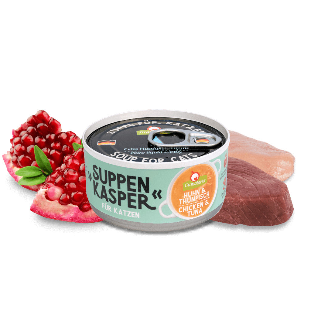 [SG] GranataPet Soups Suppenkasper Soup for Cat 70g Drink Snack Hydric Made in Germany Pet Food