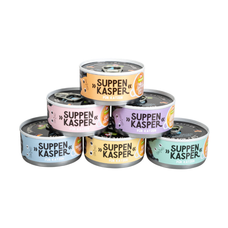[SG] GranataPet Soups Suppenkasper Soup for Cat 70g Drink Snack Hydric Made in Germany Pet Food