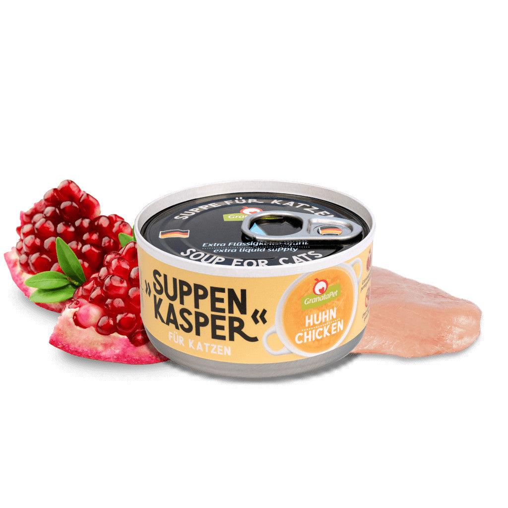 [SG] GranataPet Soups Suppenkasper Soup for Cat 70g Drink Snack Hydric Made in Germany Pet Food