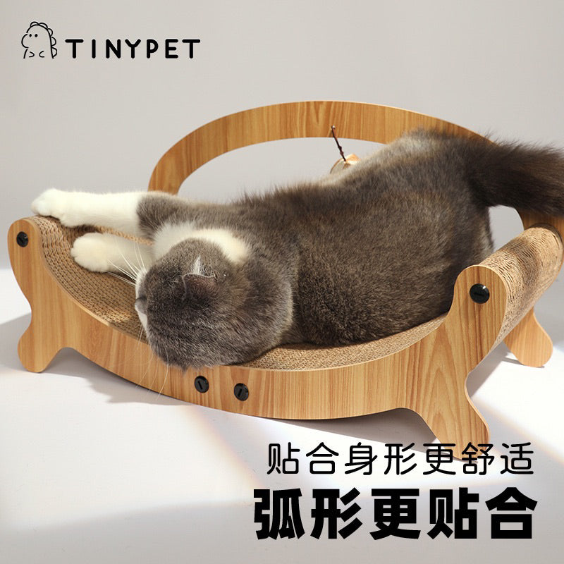 TinyPet new moon sofa cat scratcher pet bed scratch board toy