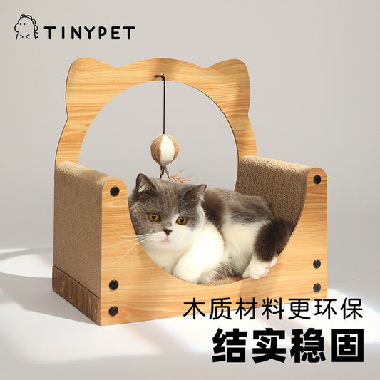 TinyPet new moon sofa cat scratcher pet bed scratch board toy