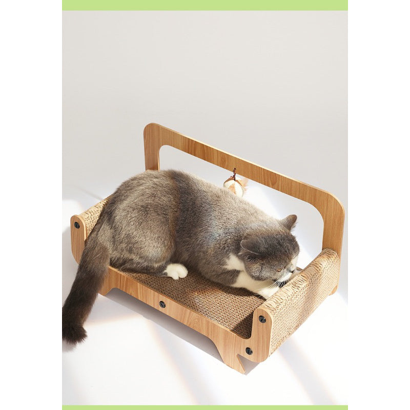 TinyPet new moon sofa cat scratcher pet bed scratch board toy