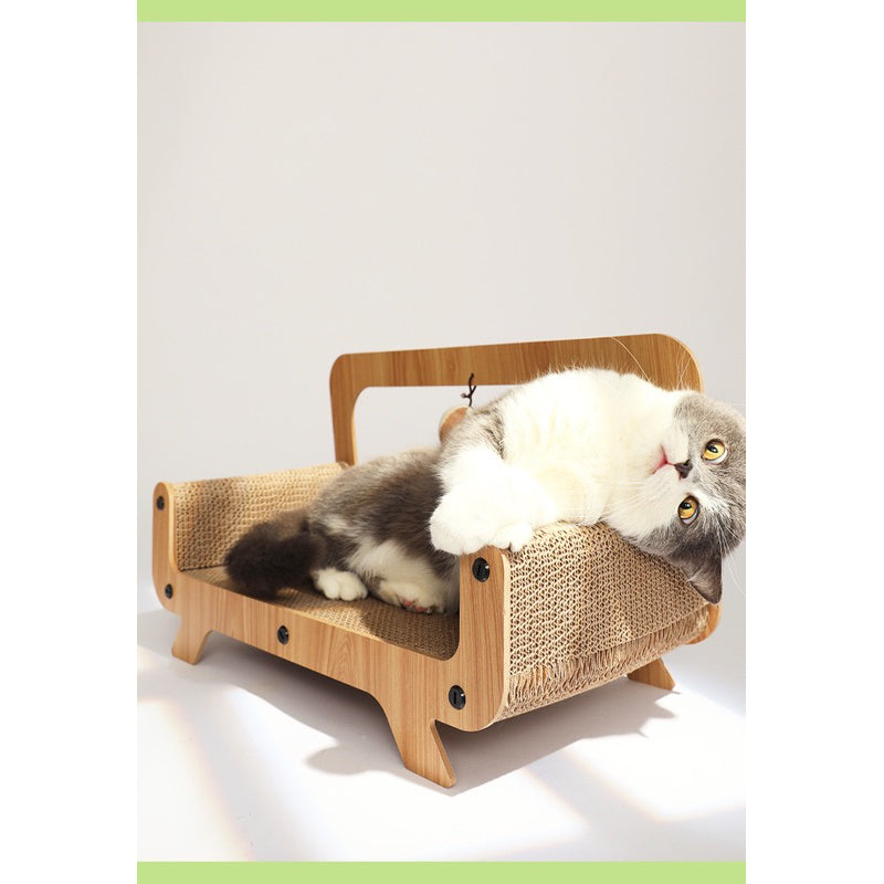 TinyPet new moon sofa cat scratcher pet bed scratch board toy