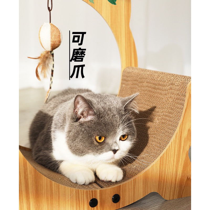 TinyPet new moon sofa cat scratcher pet bed scratch board toy