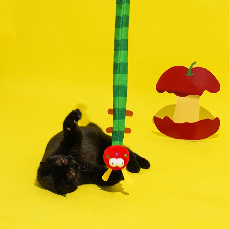 Zeze Cat teaser wand stick 🦯 cat interactive toy with sounding paper