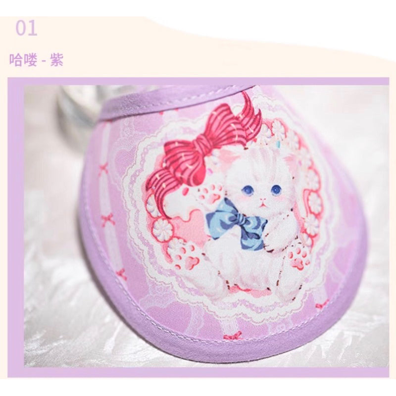 LumaMix Pet Collar Napkin Cat Eating Hair Protector Necklace