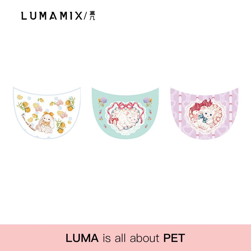 LumaMix Pet Collar Napkin Cat Eating Hair Protector Necklace